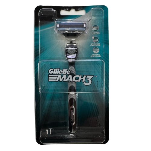 Gillette Mach3 strojek +1 hlavice blistr Gillette Mach3 strojek +1 hlavice blistr